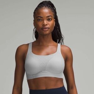 EUC - Lululemon - Run Times Bra (High Support) - Grey - 36DD